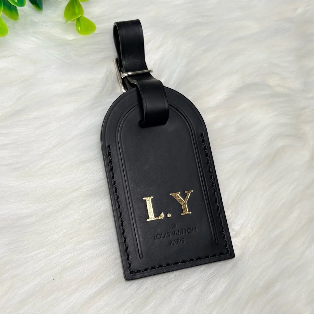 Louis Vuitton Black Luggage‎ Tag